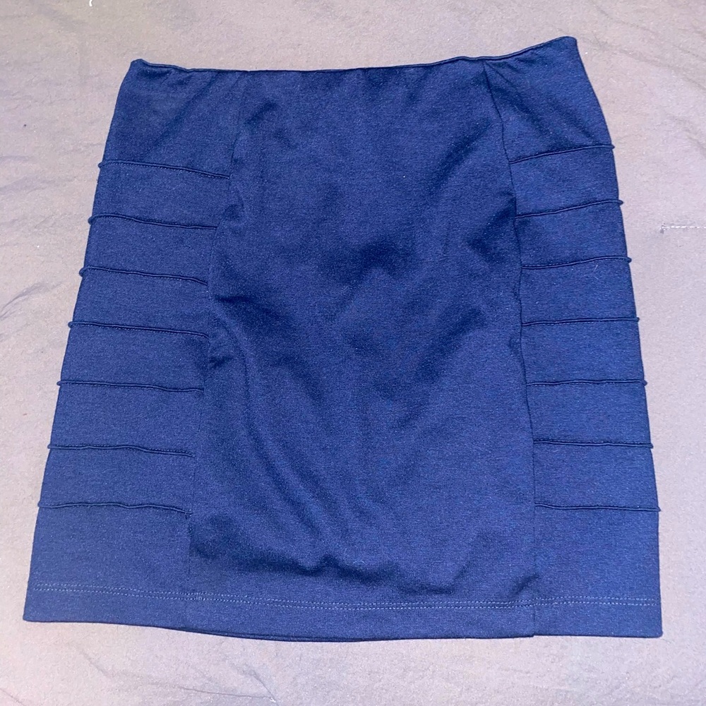 XXI Essentials Adorable Navy Blue Y2K Vibe Mini Skirt Size XS/S